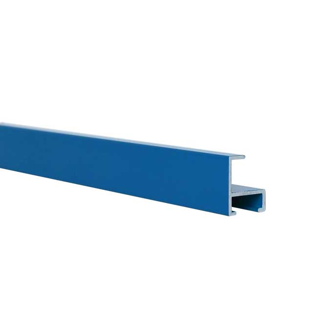 Meterware Profil 7 - blau glanz (RAL 5005) - 200 cm