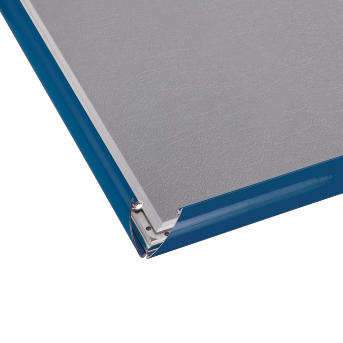 Klapprahmen Colorline - blau glanz (RAL 5010) - 29,7 x 42 cm (DIN A3) - Ecken Gehrung