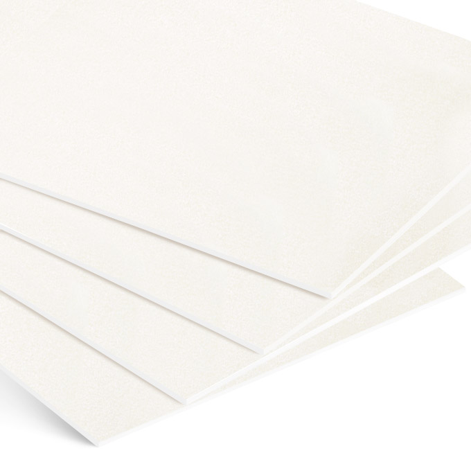 White Core Passepartoutkarton - elfenbeinweiß - Lagermaß ca. 80 x 120 cm