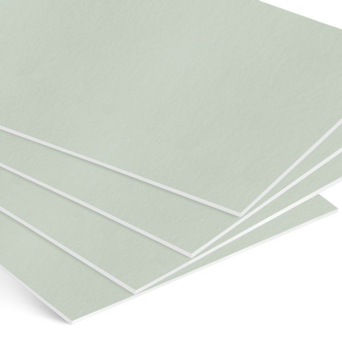 White Core Passepartoutkarton - mintgrün - Lagermaß ca. 80 x 120 cm
