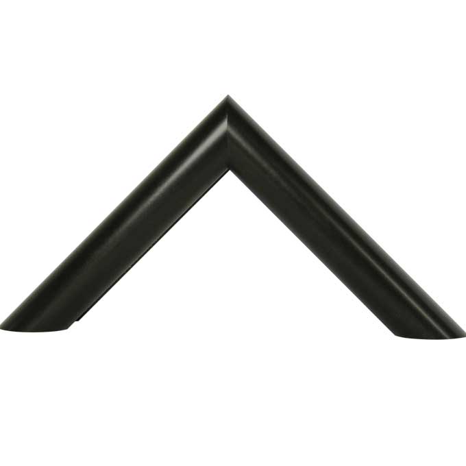Zuschnitt Profil 25 - schwarz matt (RAL 9017) - 29,7 x 42 cm (DIN A3) Bildmaß