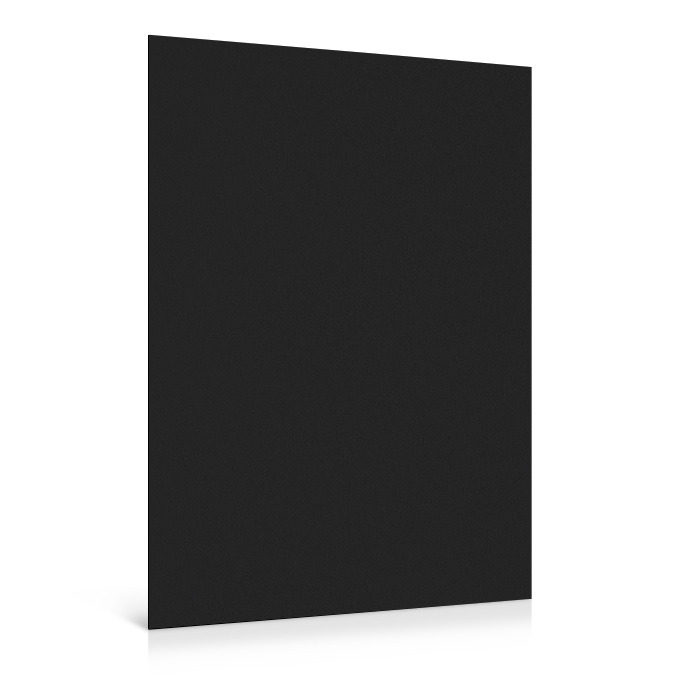 White Core Passepartoutkarton - schwarz - Lagermaß ca. 101 x 152 cm