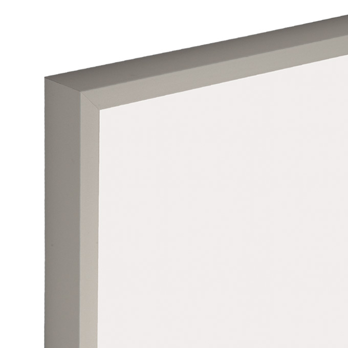 Alu-Bilderrahmen Helsinki - silber matt - 40 x 60 cm - Plexiglas® UV 100 matt