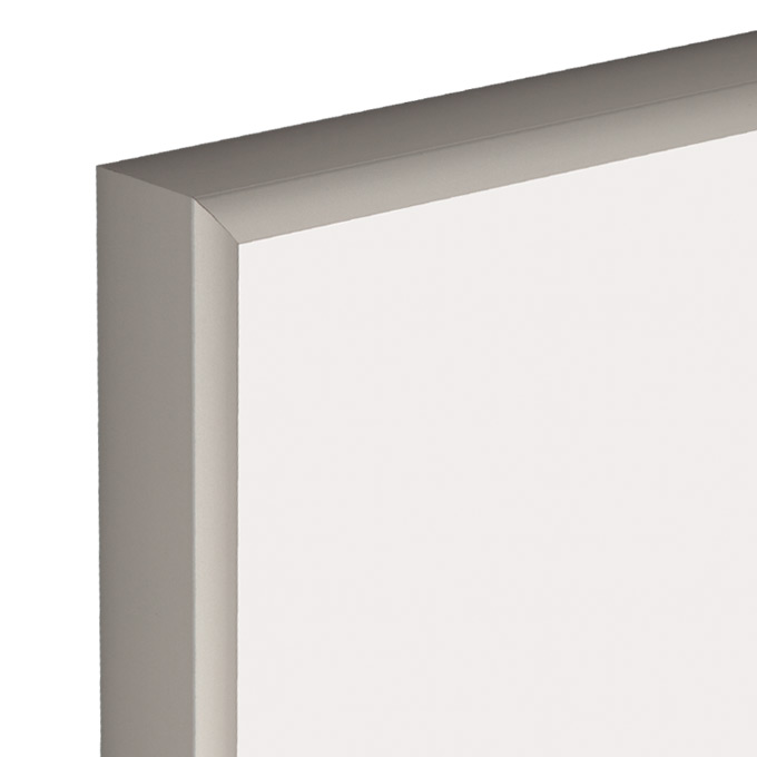 Alu-Bilderrahmen Standard - silber matt - 40 x 60 cm - Plexiglas® UV 100 matt