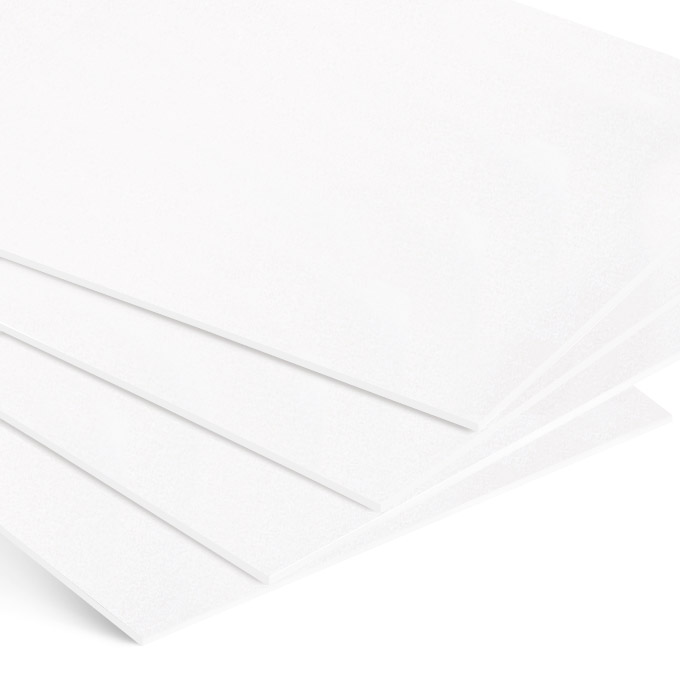 White Core Passepartoutkarton - weiß - Lagermaß ca. 80 x 120 cm